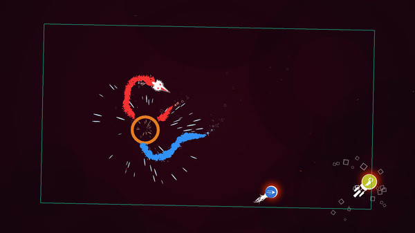 Screenshot z Cosmic Kites