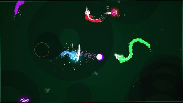 Screenshot z Cosmic Kites