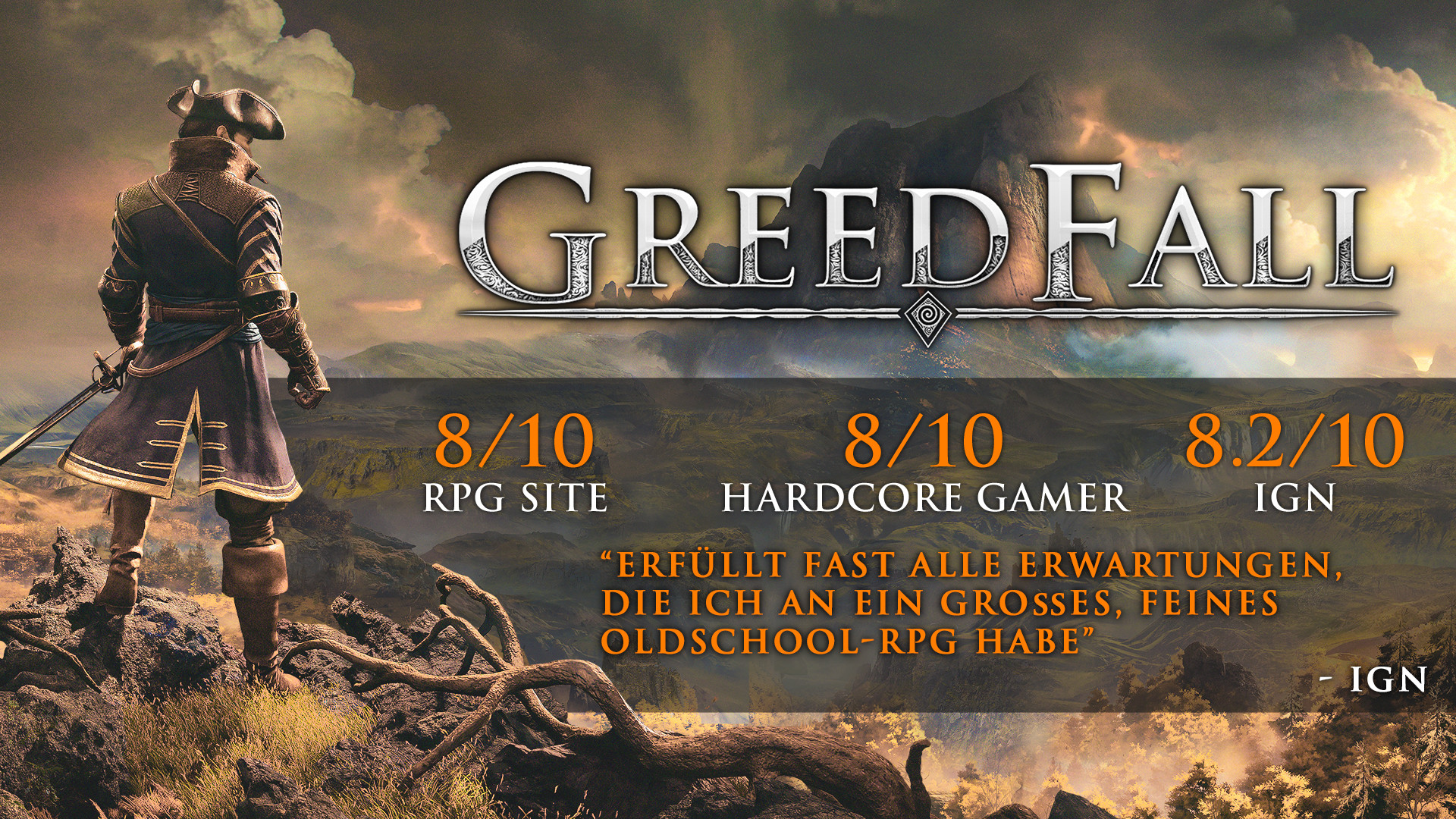 GreedFall Gold Edition EU Steam CD Key Screenshot 1