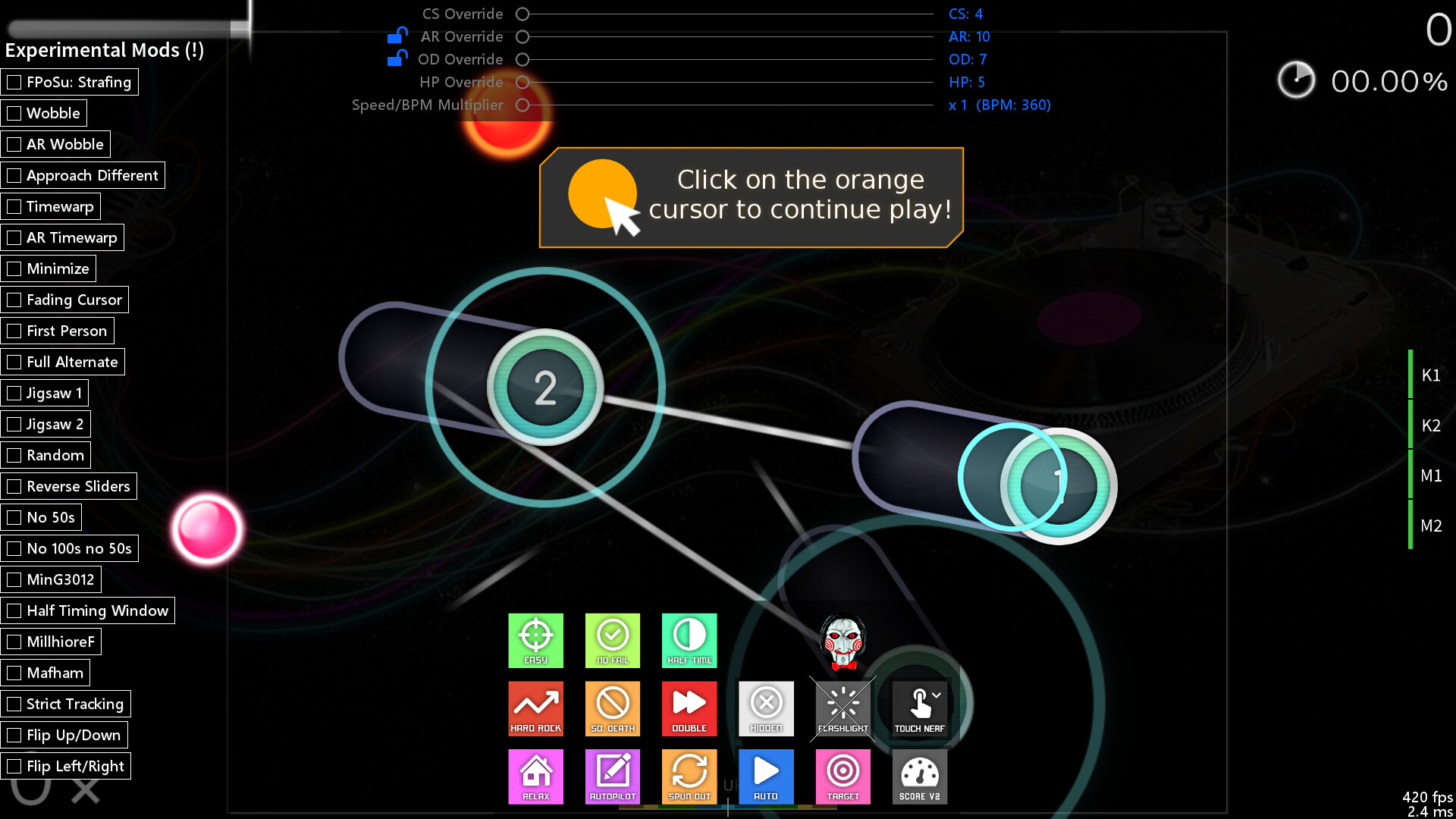 McOsu screenshot 7