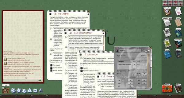 Fantasy Grounds - Secret of Marseille (Call of Cthulhu)