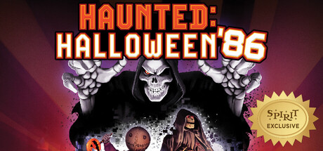 HAUNTED: Halloween '86 header banner