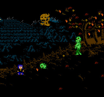 Screenshot z HAUNTED: Halloween '86 (The Curse Of Possum Hollow)