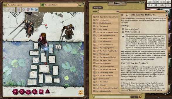 Fantasy Grounds - Compass Point 02 - Cult of the Iron Mask (3.5E)