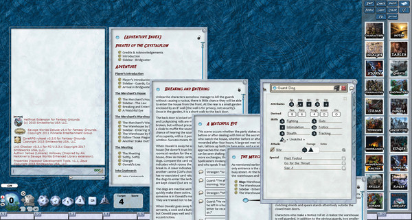 Fantasy Grounds - Hellfrost: Pirates of the Crystal Flow (Savage Worlds)