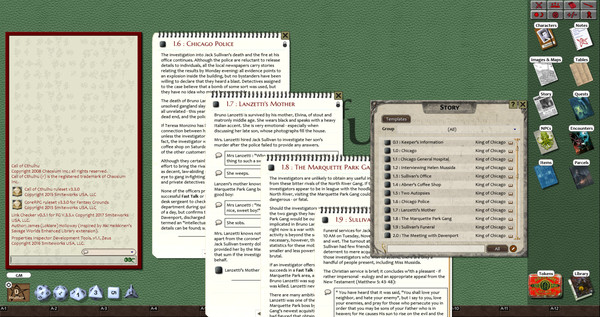 Fantasy Grounds - King of Chicago (Call of Cthulhu)
