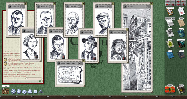 Fantasy Grounds - King of Chicago (Call of Cthulhu)