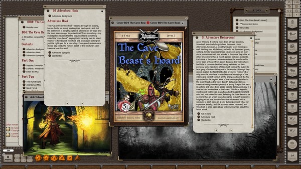Fantasy Grounds - B04 The Cave Beast Hoard (5E)