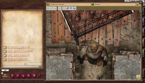 Fantasy Grounds - Compass Point 04 - Grunk's Lair (3.5E)
