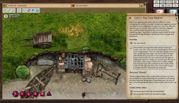 Fantasy Grounds - Compass Point 04 - Grunk's Lair (3.5E)