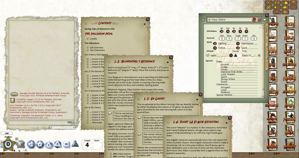 Fantasy Grounds - Daring Tales of Adventure 06: The Palladium Peril (Savage Worlds)