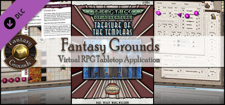 Fantasy Grounds - Daring Tales of Adventure 03: Treasure of the Templars (Savage Worlds) Header Image