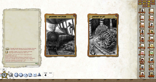 Fantasy Grounds - Daring Tales of Adventure 03: Treasure of the Templars (Savage Worlds) screenshot 4