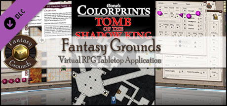 Fantasy Grounds - 0 one's Colorprints #1: Tomb of the Shadow King (Map Pack) Header Image
