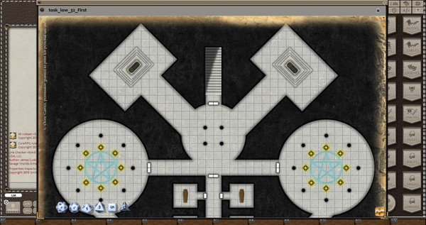 Fantasy Grounds - 0 one's Colorprints #1: Tomb of the Shadow King (Map Pack)