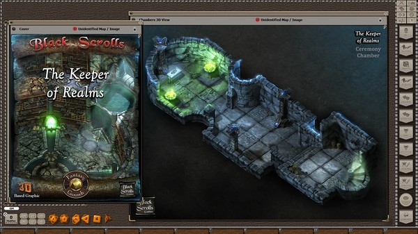 Fantasy Grounds - Black Scroll Games - The Keeper of Realms (Map Pack)