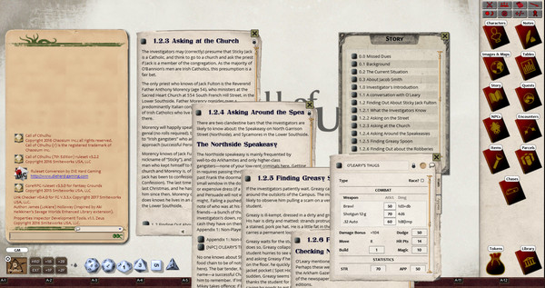 Fantasy Grounds - Missed Dues (CoC7E)