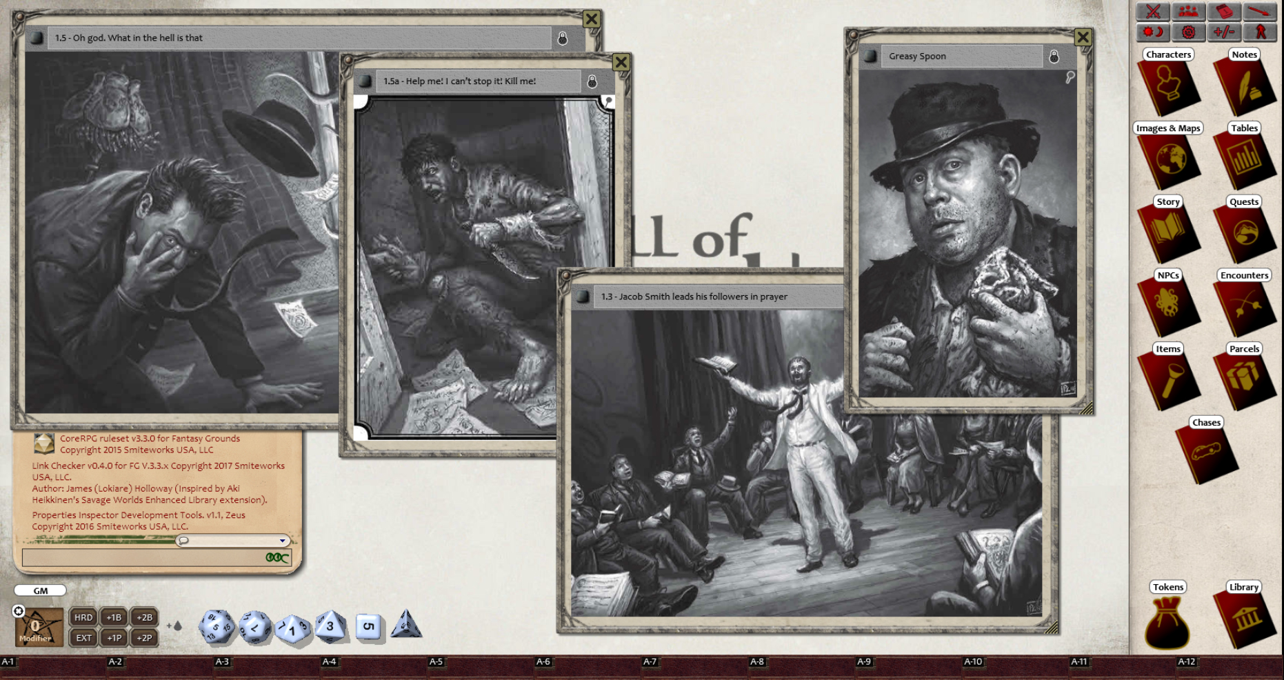 Fantasy Grounds - Missed Dues (CoC7E)のスクリーンショット 1