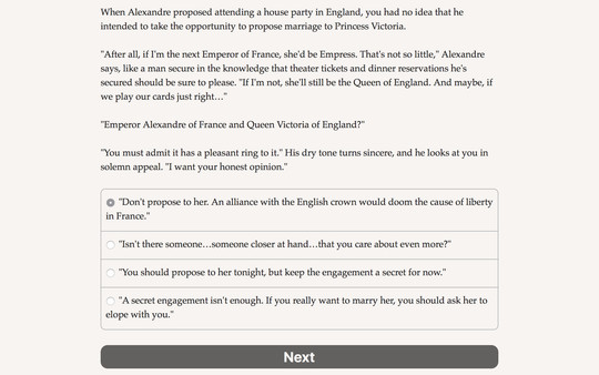 Screenshot z The Eagle's Heir