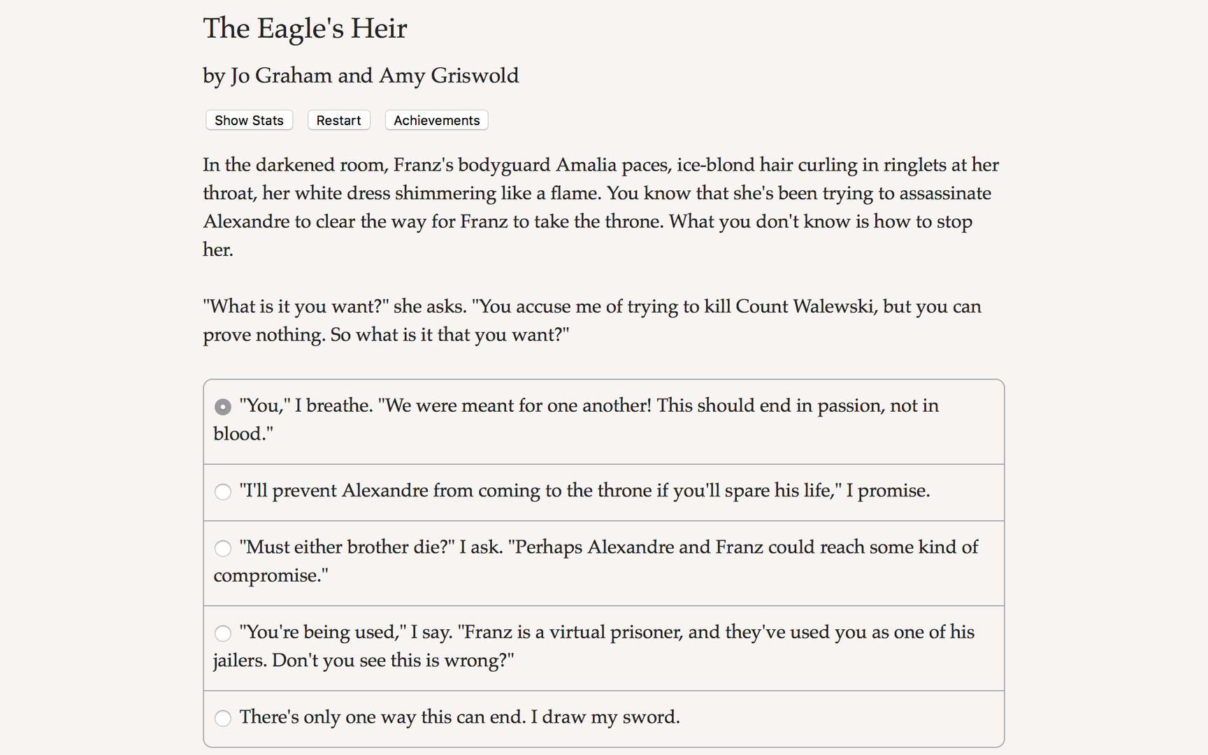 The Eagle's Heir screenshot #5