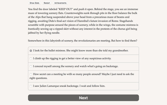 Screenshot z The Eagle's Heir