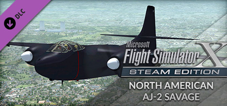 FSX Steam Edition: North American AJ-2 Savage Add-On banner image