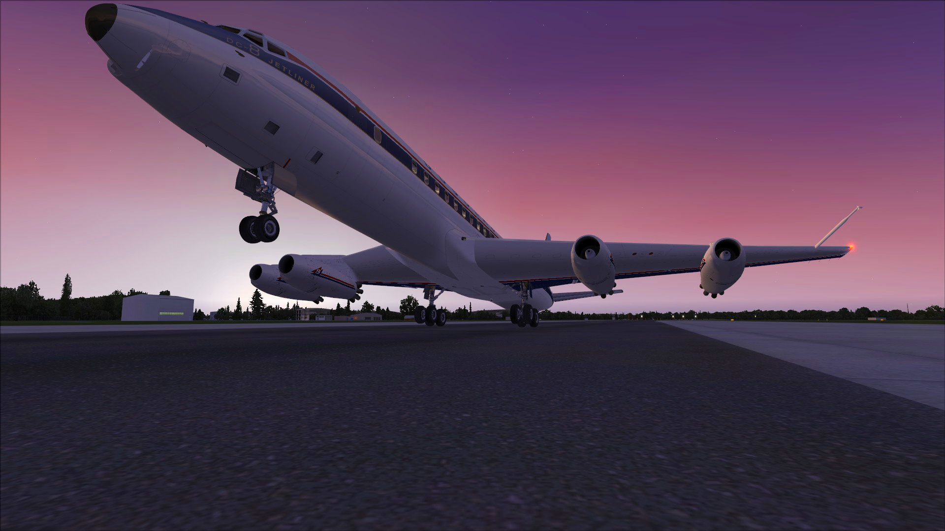 FSX Steam Edition: McDonnell Douglas DC-8™ Series 10 - 40 Add-On Featured Screenshot #1