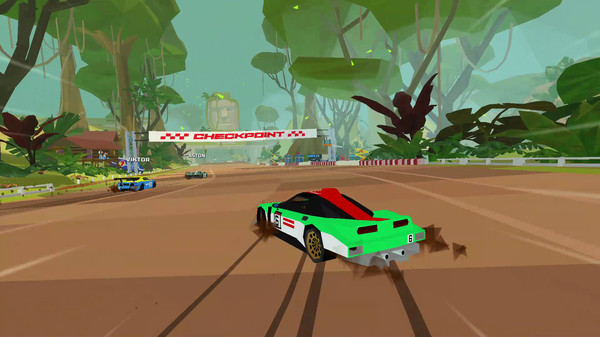 Screenshot z Hotshot Racing