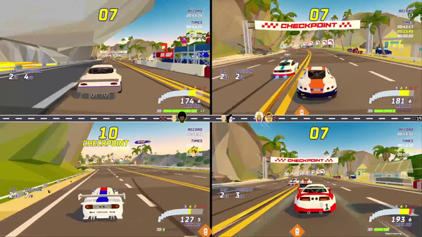 Screenshot z Hotshot Racing