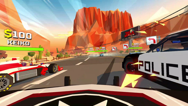 Screenshot z Hotshot Racing