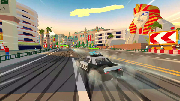 Screenshot z Hotshot Racing