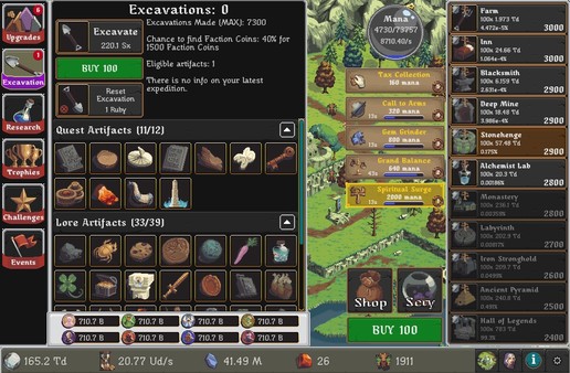 Screenshot z Realm Grinder Screenshot z Realm Grinder