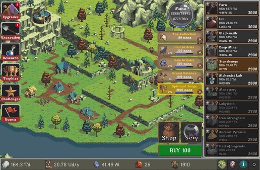 Screenshot z Realm Grinder Screenshot z Realm Grinder