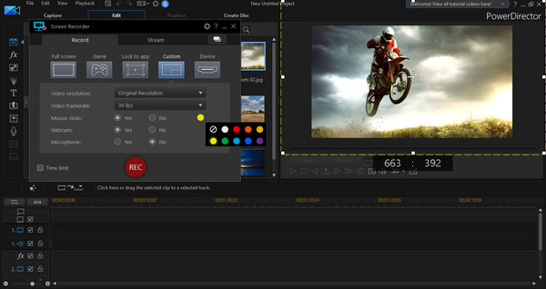Screenshot z CyberLink ScreenRecorder 3 Deluxe Screenshot z CyberLink ScreenRecorder 3 Deluxe