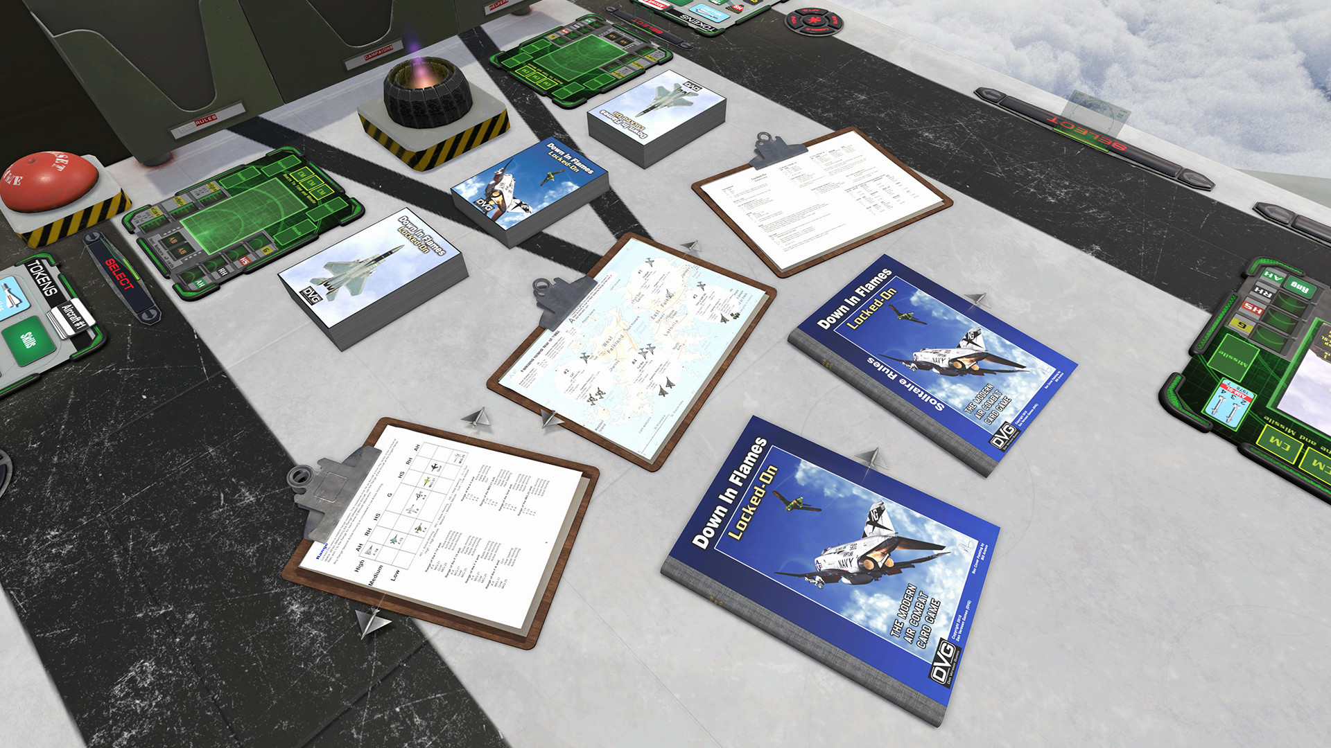 Tabletop Simulator - Down in Flames: Locked-On screenshot 4
