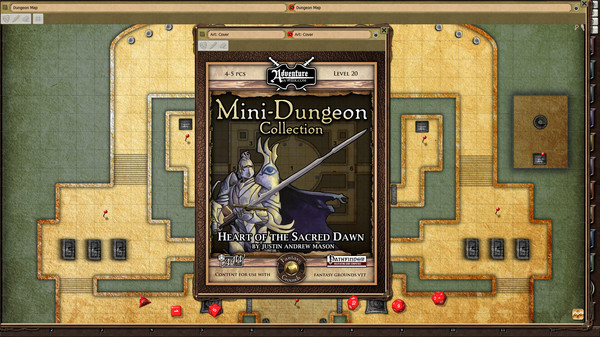 Fantasy Grounds - Mini-Dungeon #029: Heart of the Sacred Dawn (PFRPG)