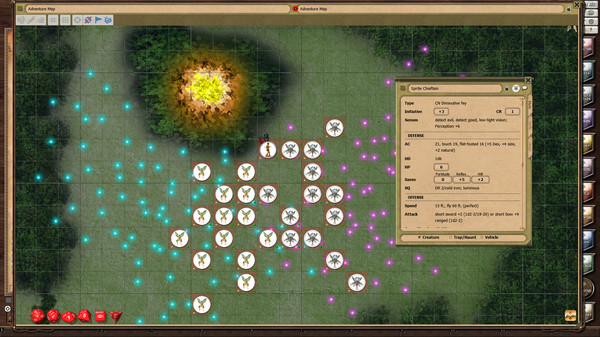 Fantasy Grounds - Mini-Dungeon #030: The Burning Tree of Coilltean Grove (PFRPG) screenshot 4
