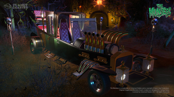 KHAiHOM.com - Planet Coaster - The Munsters® Munster Koach Construction Kit