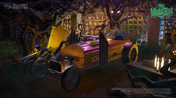 KHAiHOM.com - Planet Coaster - The Munsters® Munster Koach Construction Kit