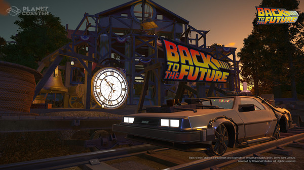 KHAiHOM.com - Planet Coaster - Back to the Future™ Time Machine Construction Kit