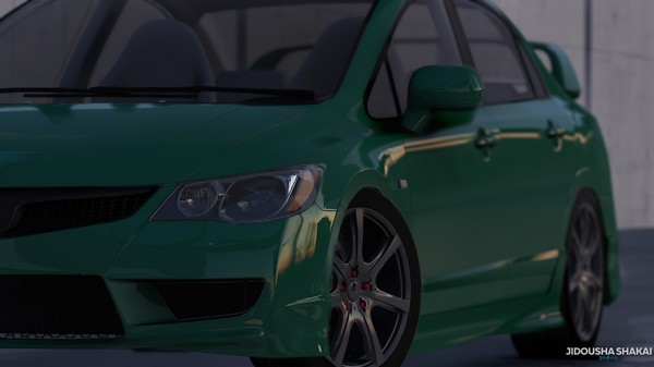 Screenshot z Jidousha Shakai