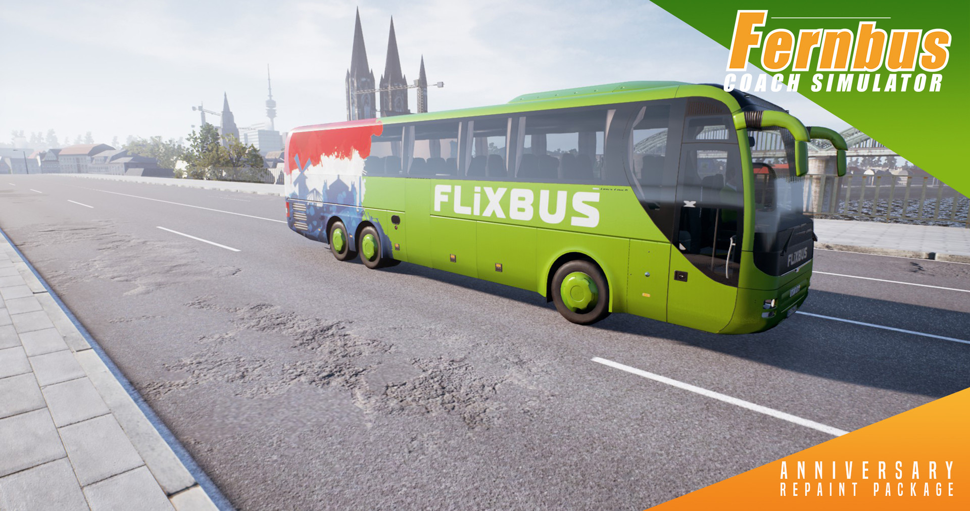 Fernbus Simulator - Anniversary Repaint Package Featured Screenshot #1