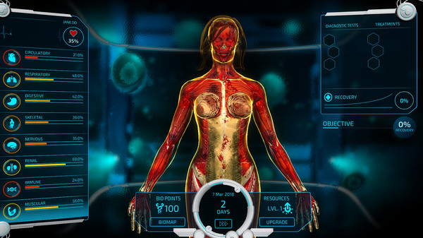 Screenshot z Bio Inc. Redemption