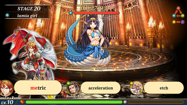 Screenshot z VALIANT KNIGHTS Typing Battle Screenshot z VALIANT KNIGHTS Typing Battle