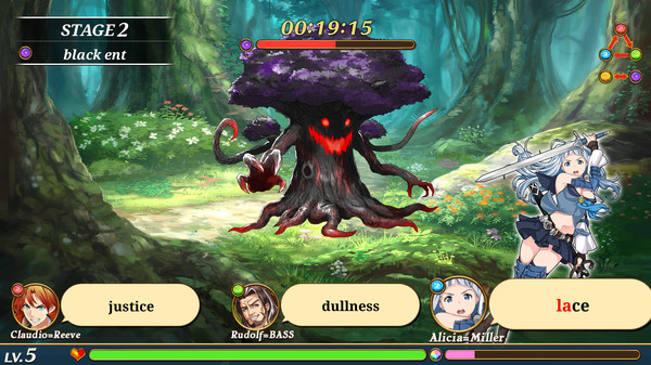 Screenshot z VALIANT KNIGHTS Typing Battle Screenshot z VALIANT KNIGHTS Typing Battle