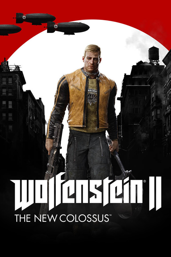 Capa de Wolfenstein II: The New Colossus