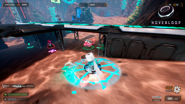 Screenshot z Hoverloop