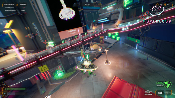 Screenshot z Hoverloop