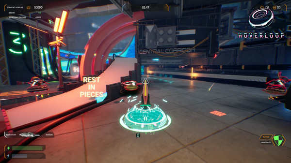 Screenshot z Hoverloop