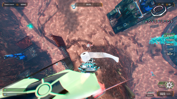 Screenshot z Hoverloop